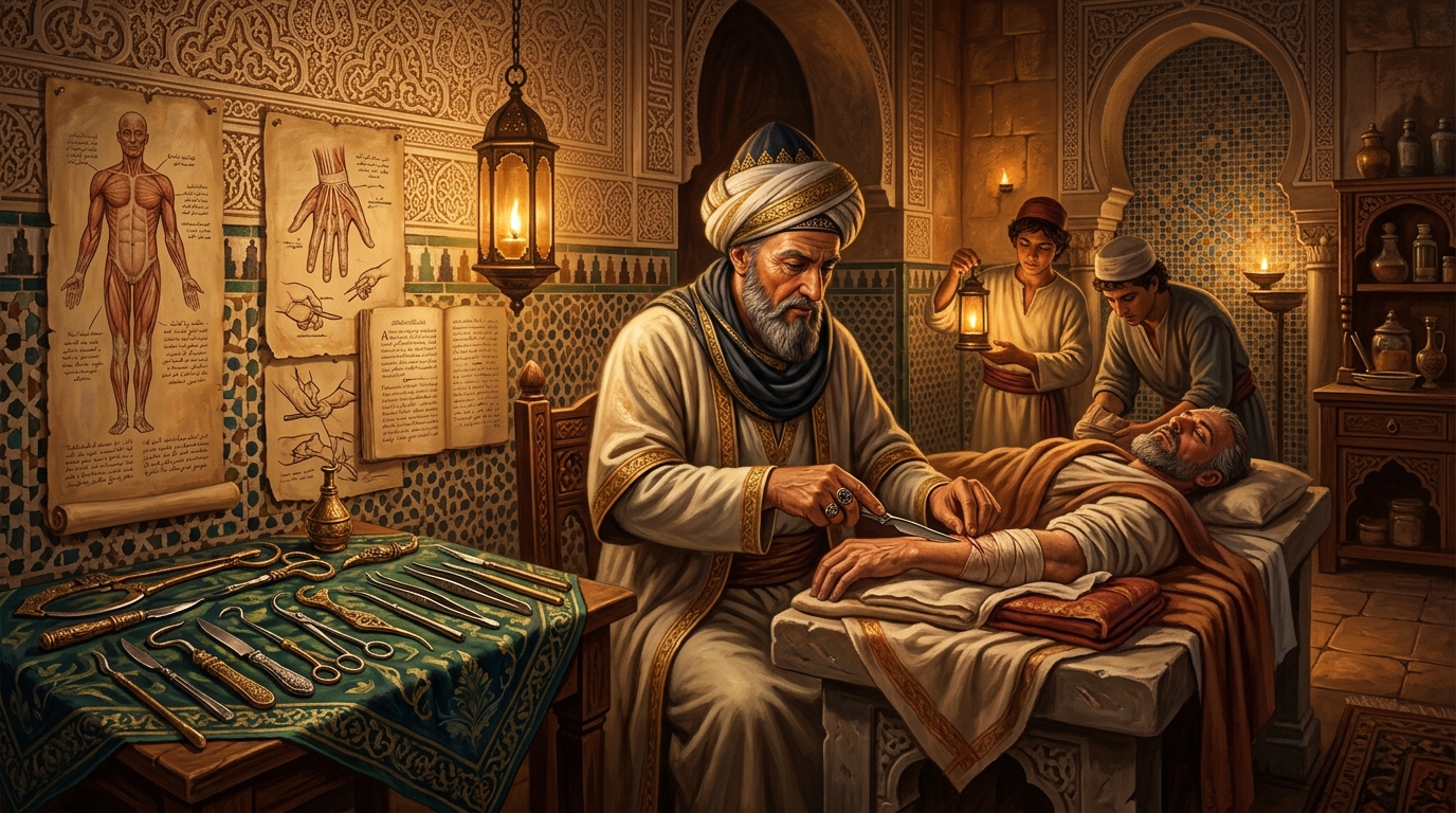 Al-Zahrawi: How the Father of Modern Surgery Transformed Medicine with the Kitab al-Tasrif