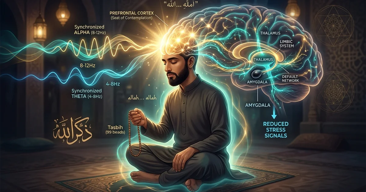 Neuroplasticity of Dhikr and Quranic Recitation: Cognitive Resilience, Alpha Waves, and Mental Well-being