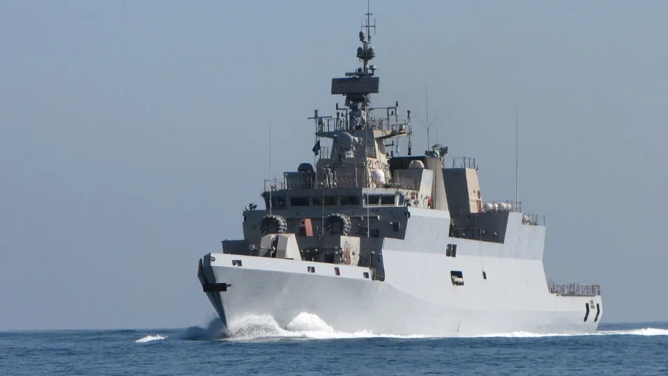 Indian Navy Inducts INS Mangrol: Indigenously Built Anti-Submarine Warfare Corvette Commissioned at Cochin Shipyard
