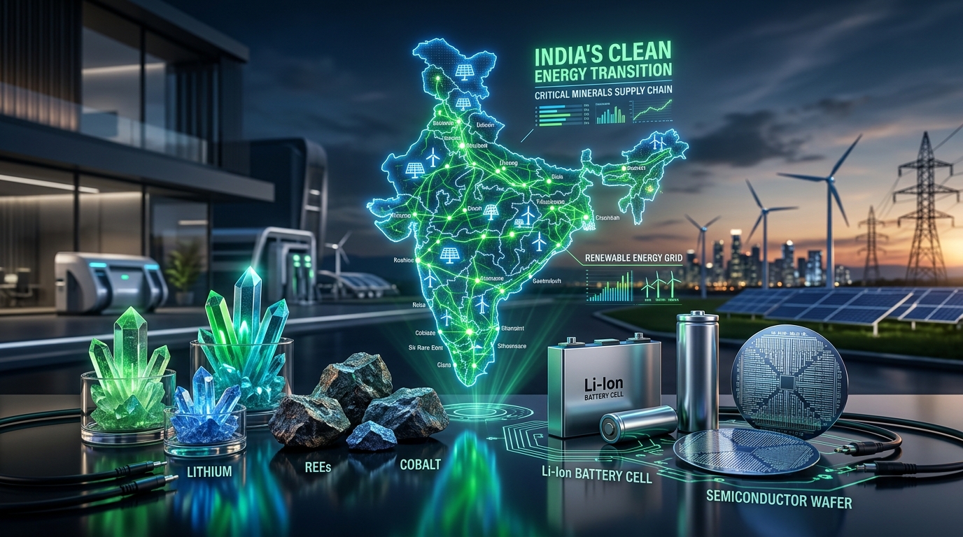 India's National Critical Minerals Mission & Saptadhara 2047: Strategic Supply Chains
