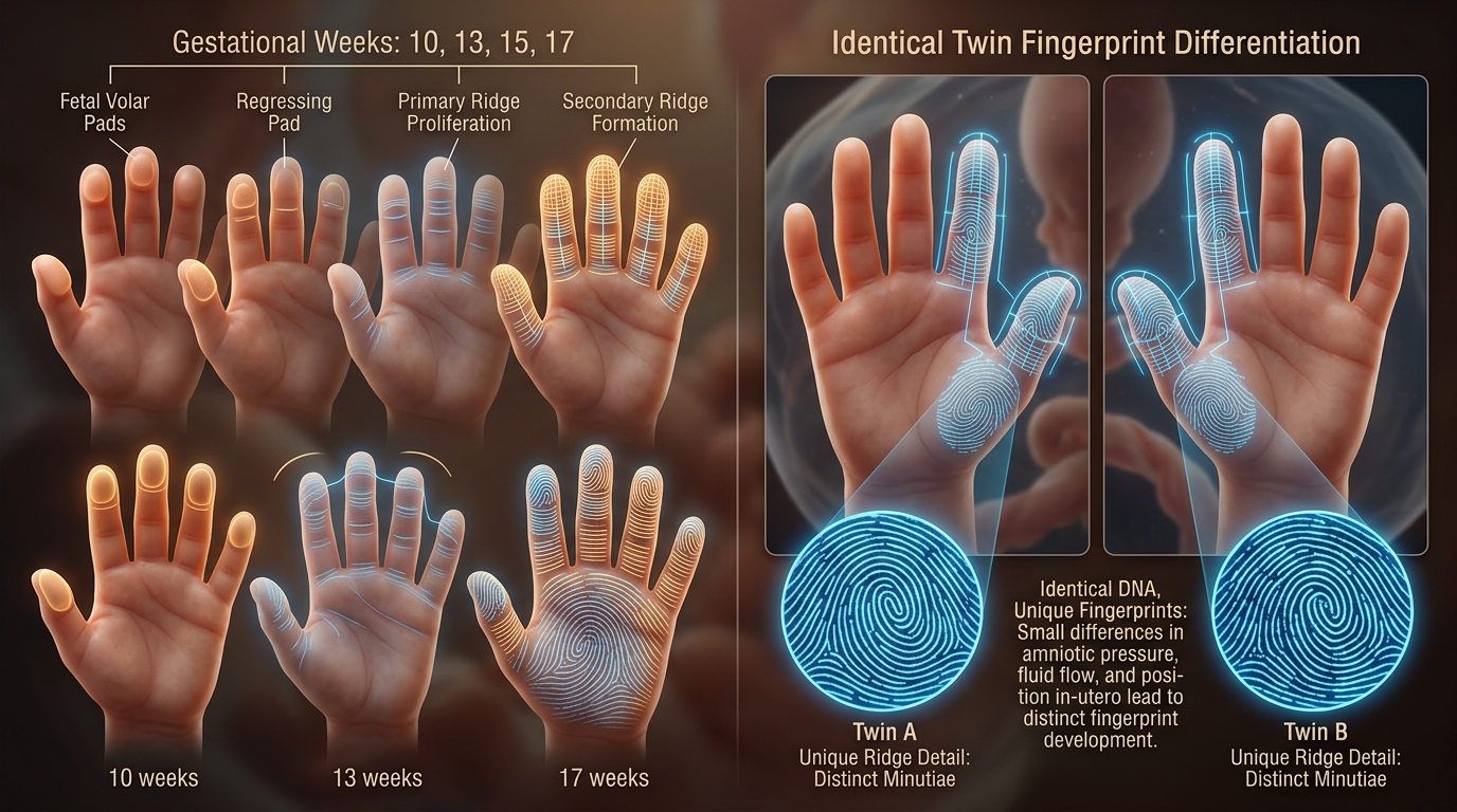 Embryological Development & Identical Twin Uniqueness