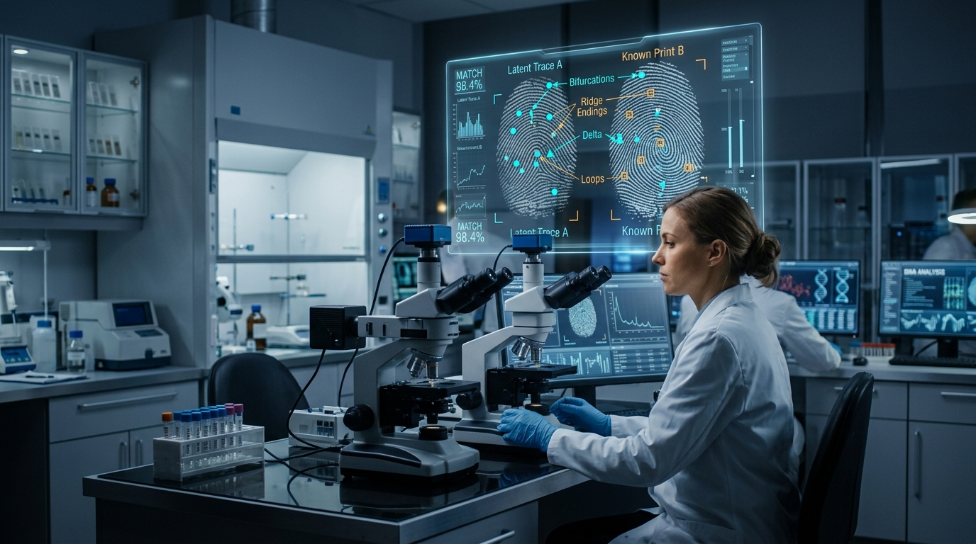 Forensic Biometric Laboratory Analysis
