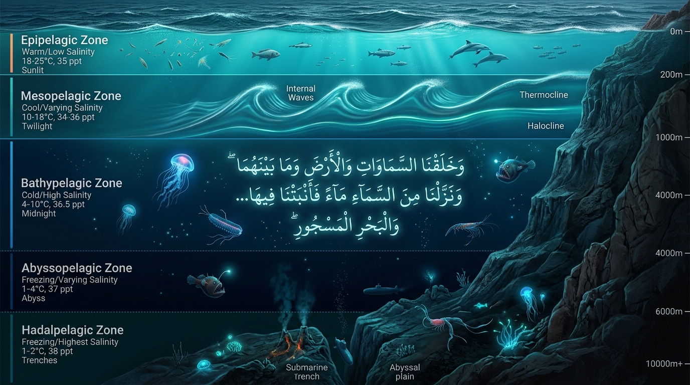 The Quran's Dark Seas and Internal Waves: 1,400-Year-Old Oceanographic Science